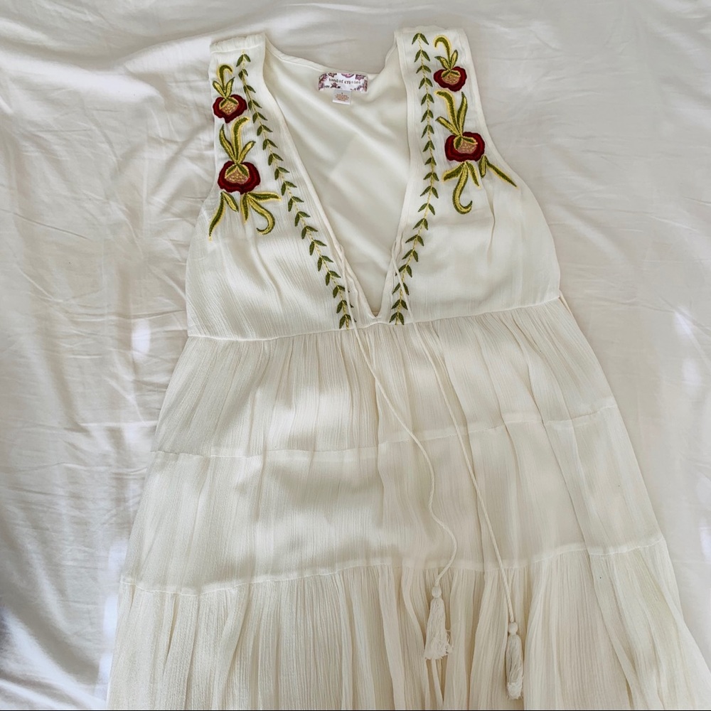 Band of Gypsies embroidered dress